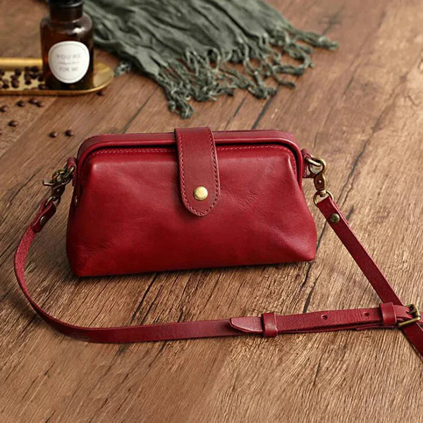 Elena™ | Borsa da Donna con Chiusura Vintage