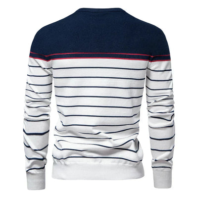 Maglione da uomo con motivo a righe