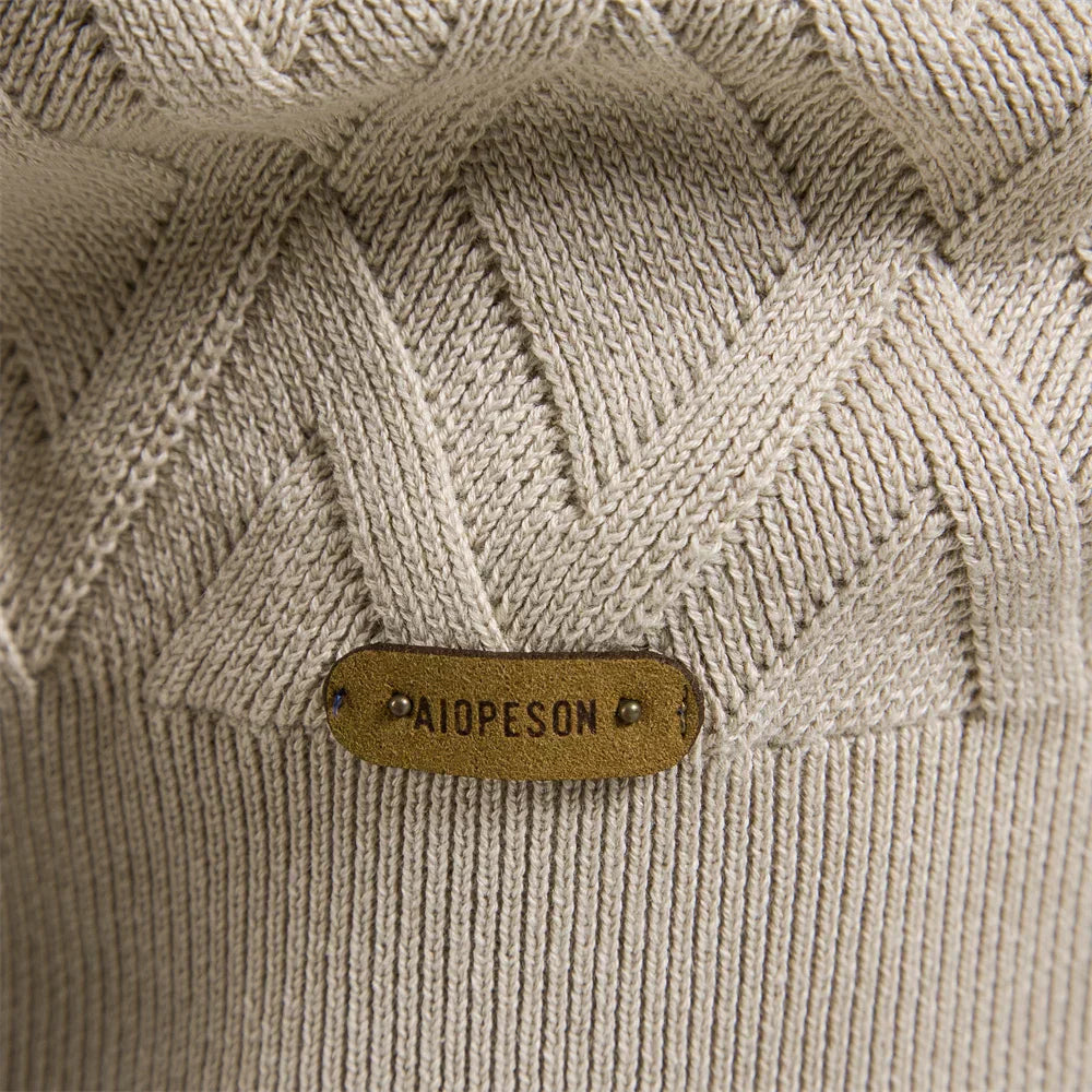 Maglione da uomo con motivo a rombi