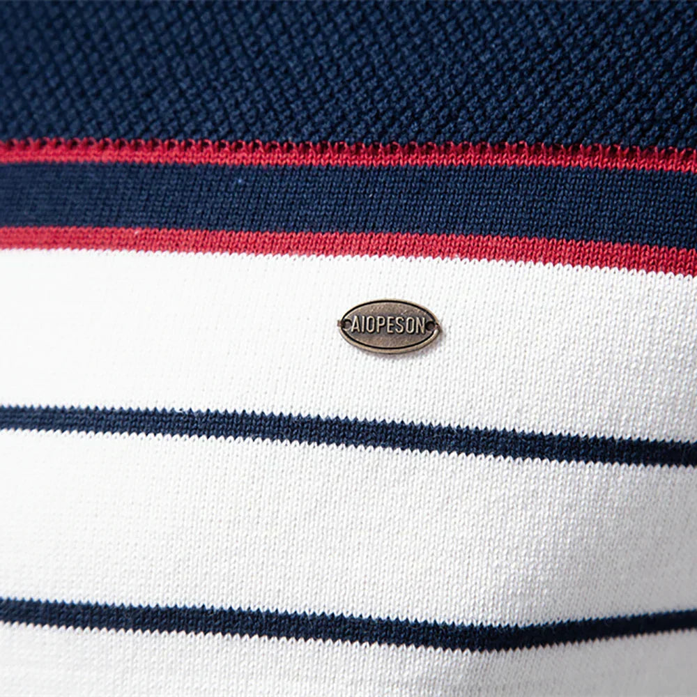 Maglione da uomo con motivo a righe