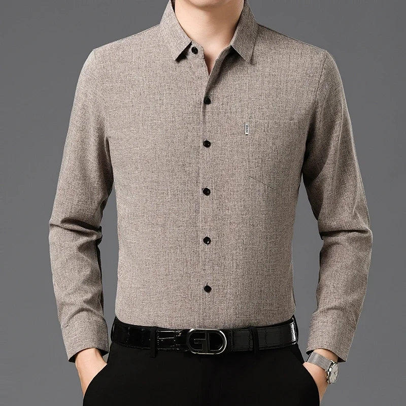 Jonas | Slim Fit Soft Fabric Shirt