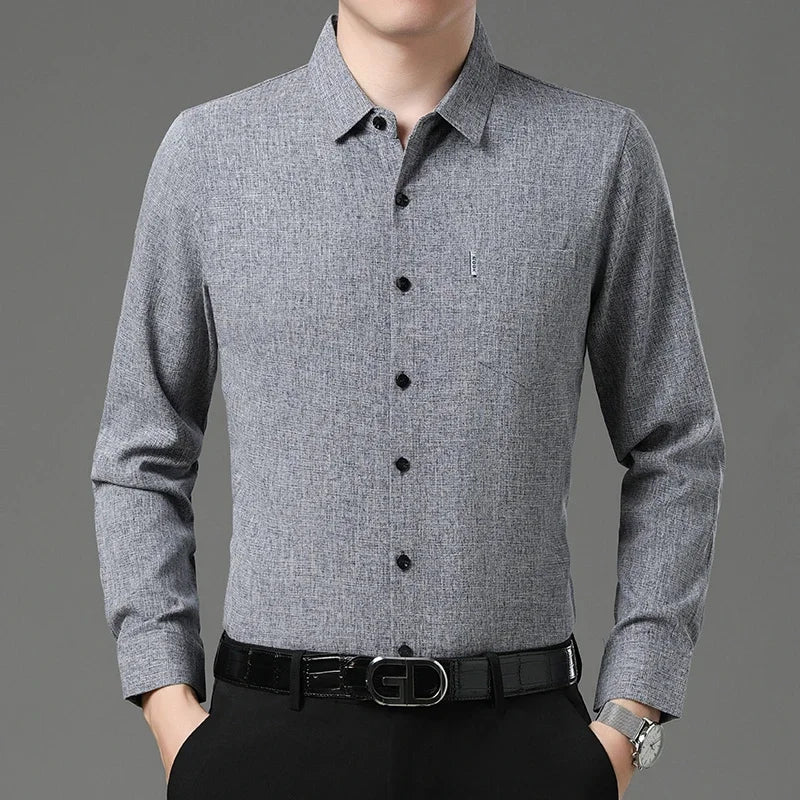 Jonas | Slim Fit Soft Fabric Shirt