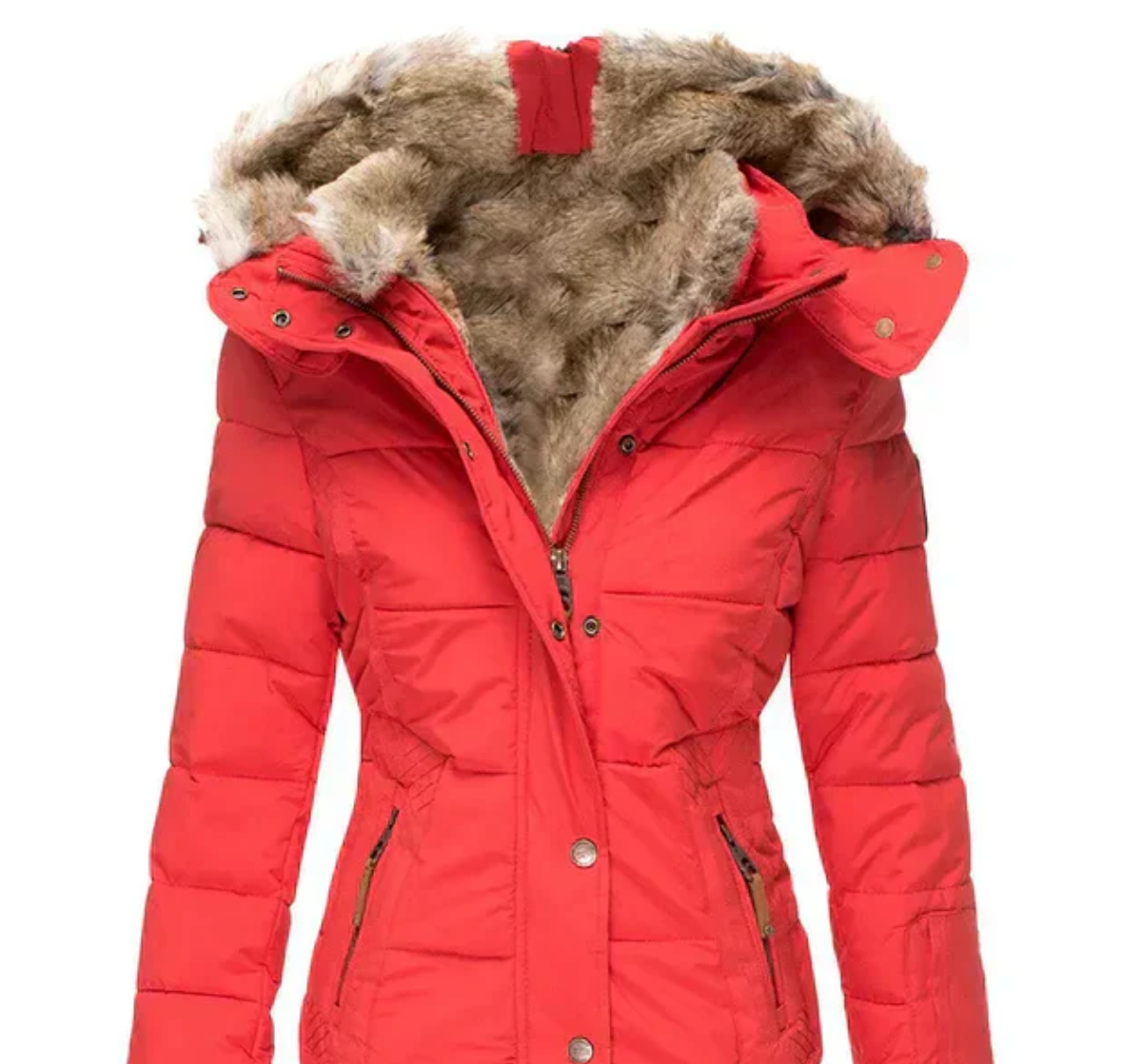 Freya™ | Cappotto Invernale Con Interno In Pelliccia