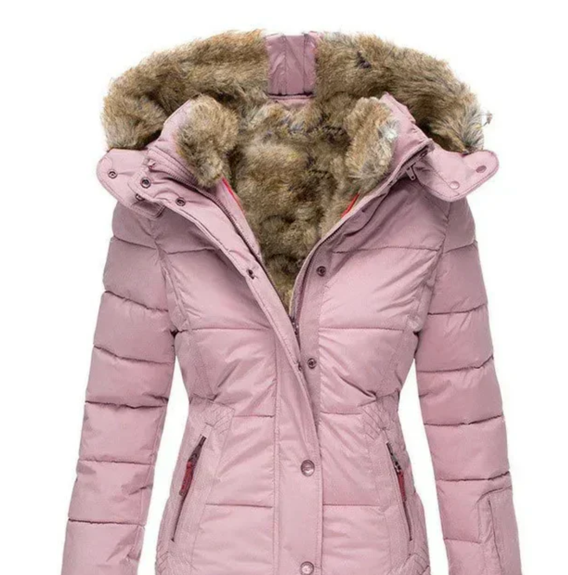 Freya™ | Cappotto Invernale Con Interno In Pelliccia