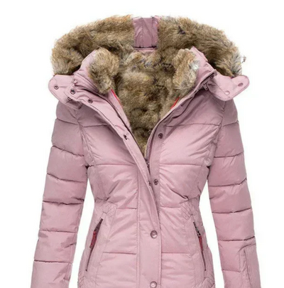 Freya™ | Cappotto Invernale Con Interno In Pelliccia
