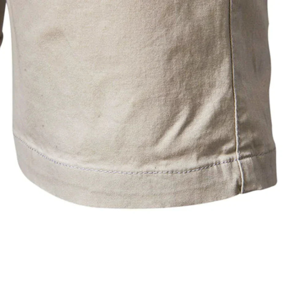 George | Pantaloni Chino Corti Classici per Uso Quotidiano