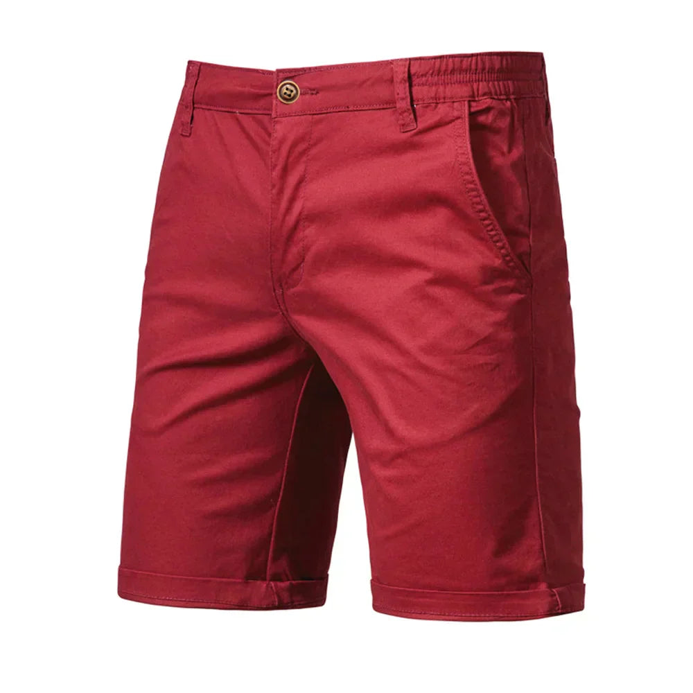George | Pantaloni Chino Corti Classici per Uso Quotidiano