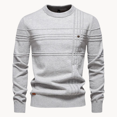 Maglione da uomo con motivo a quadri