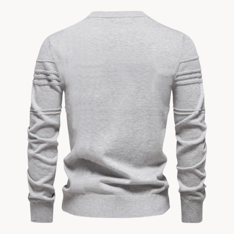 Maglione da uomo con motivo a quadri
