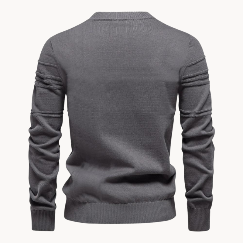 Maglione da uomo con motivo a quadri