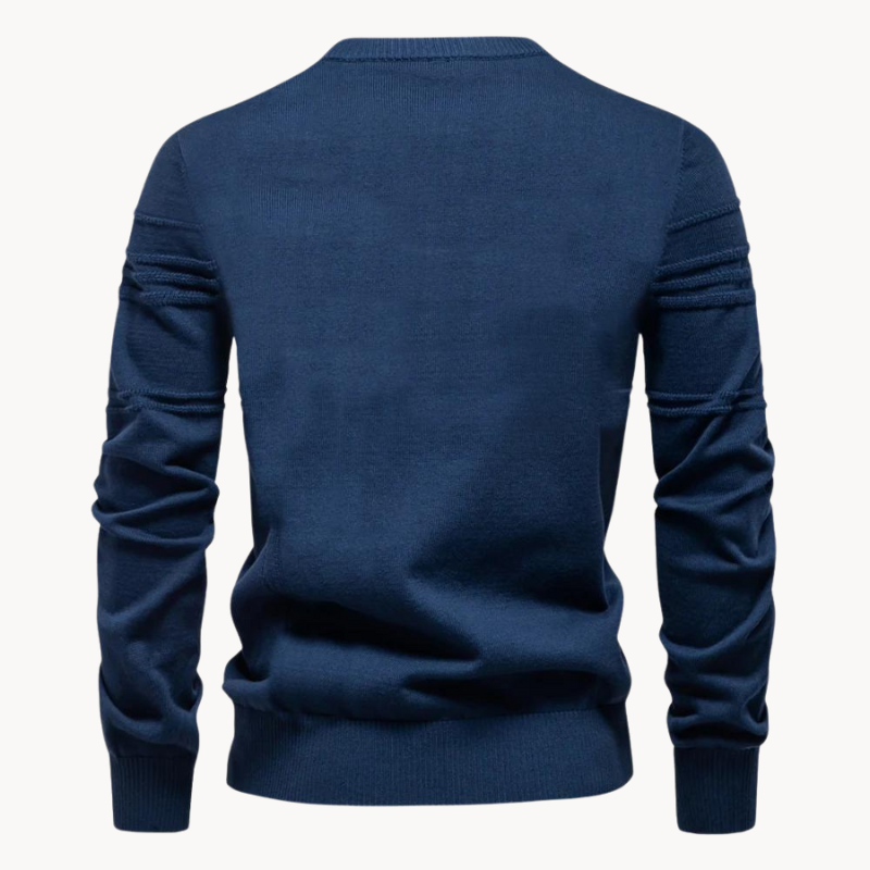 Maglione da uomo con motivo a quadri