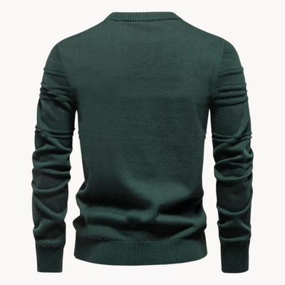 Maglione da uomo con motivo a quadri