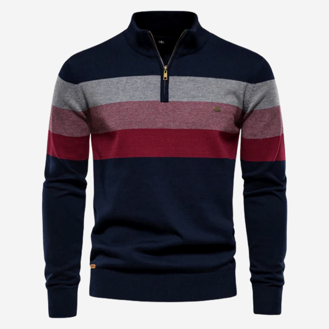 Maglione a righe retrò