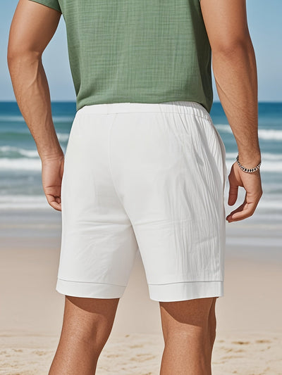 Simon | Pantaloni Corti Estivi con Orlo Rimborsato