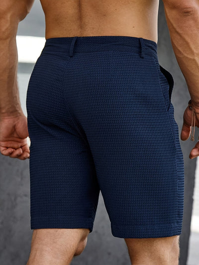 Graham | Pantaloni Corti Eleganti in Tessuto a Nido d'Api