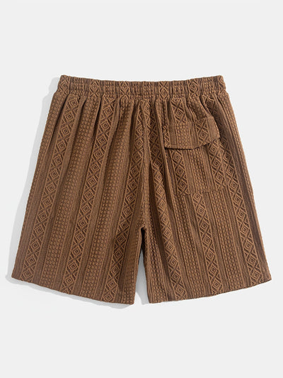 Eric | Premium Textured Knit Shorts