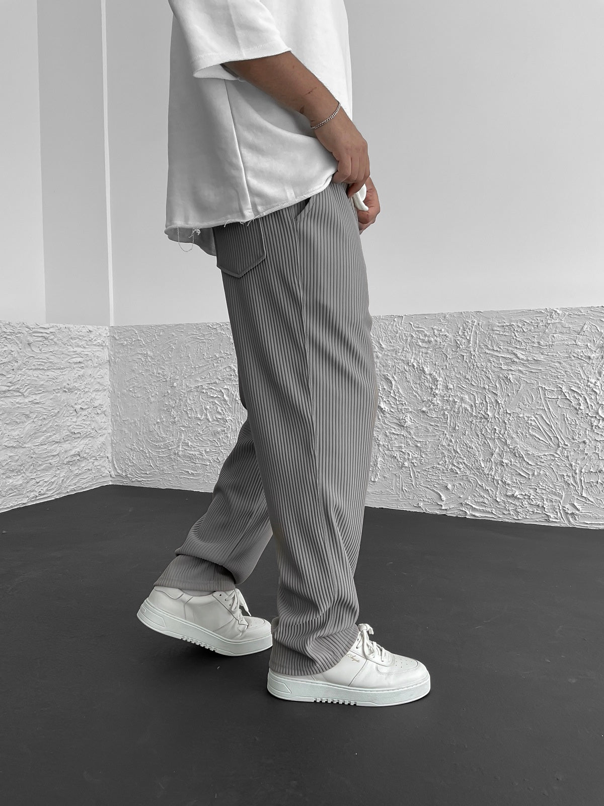 Dante | Pantalone morbido a costine