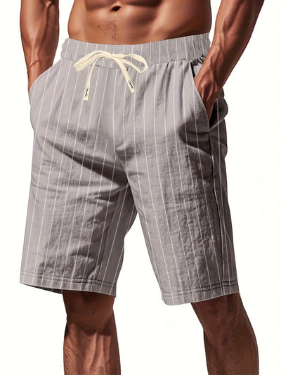 Stanley | Pantaloni Relaxati a Righe per la Spiaggia