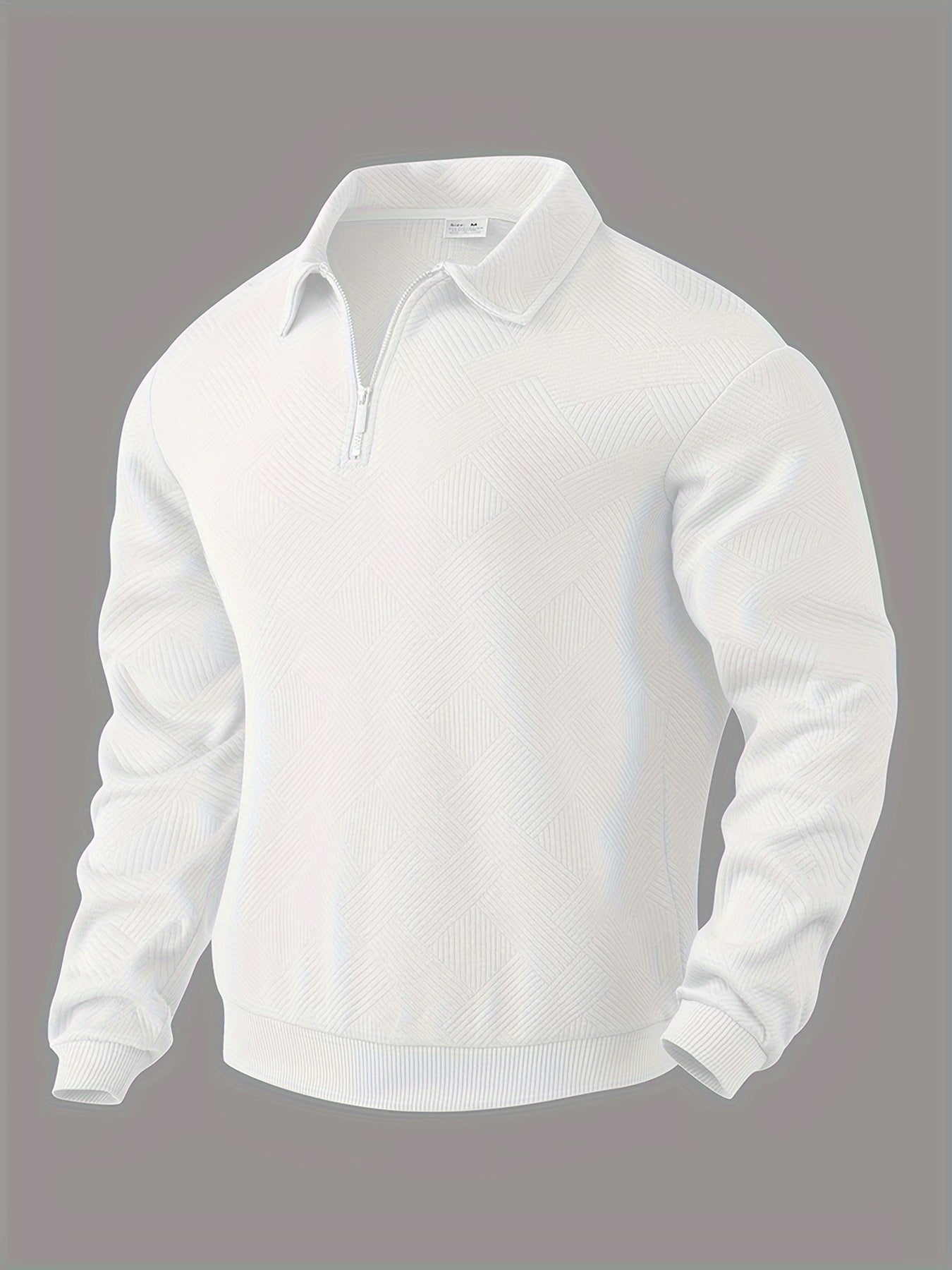 Maglione con motivo a cerniera
