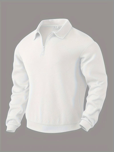 Maglione con motivo a cerniera