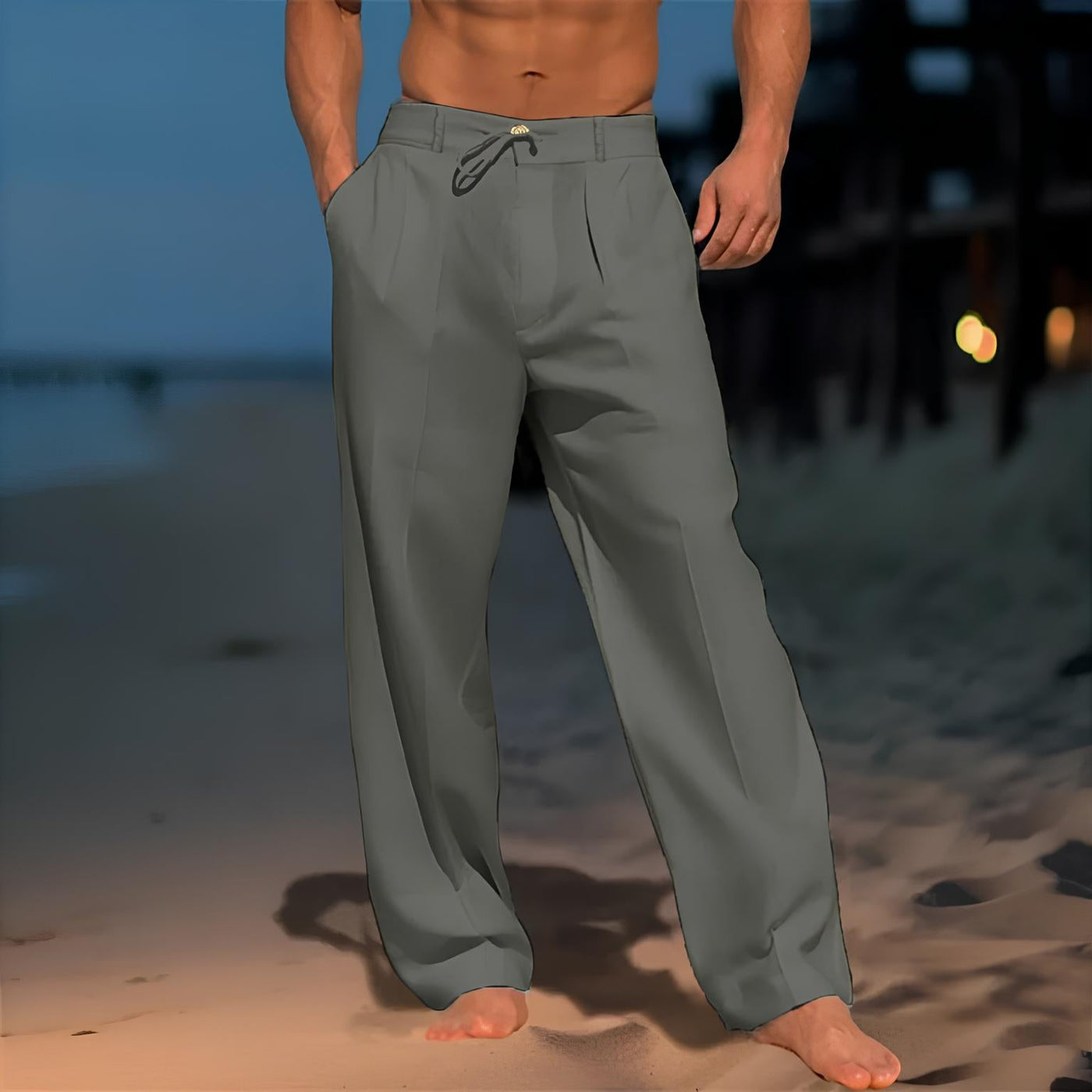 Matteo | Pantaloni leggeri in lino
