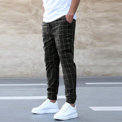 Fabrizio | Jogger a quadri elegante