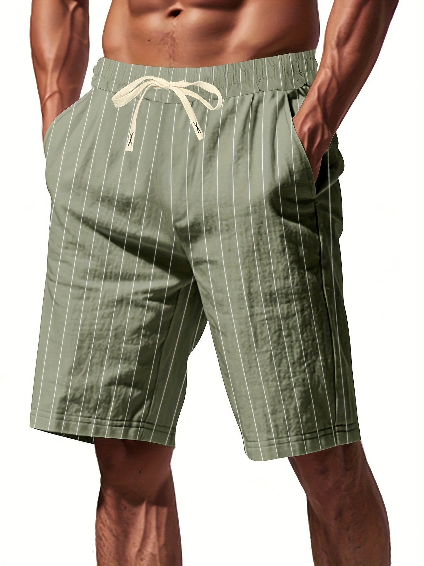 Stanley | Pantaloni Relaxati a Righe per la Spiaggia