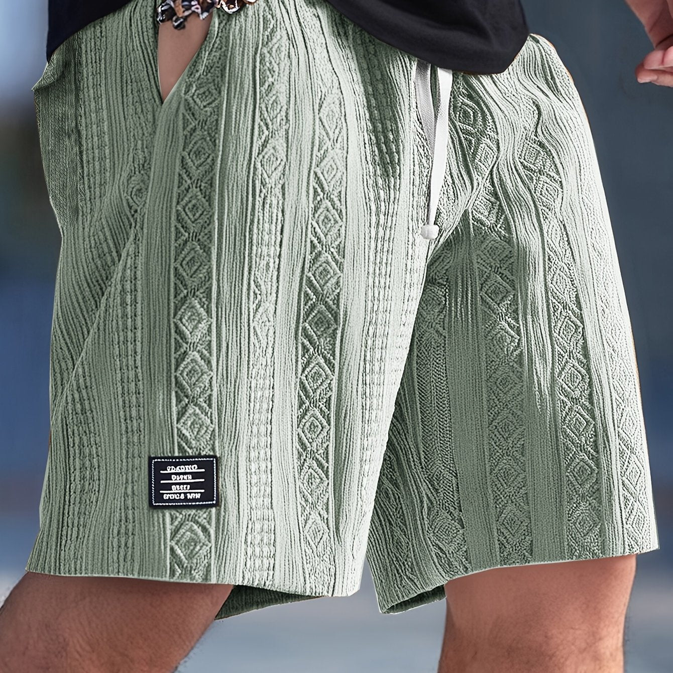 Eric | Premium Textured Knit Shorts