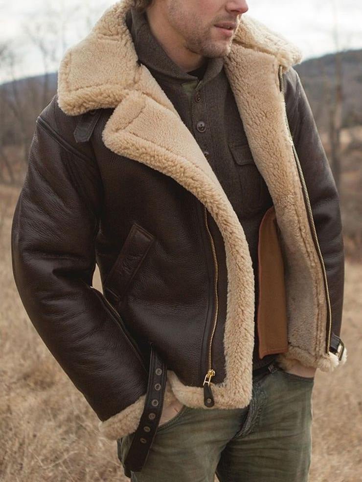 Marco | Elegante & calda giacca in pelle