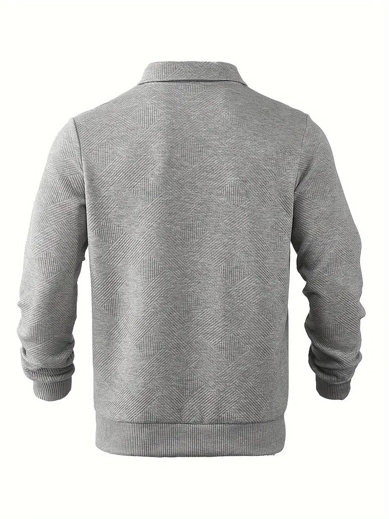 Maglione con motivo a cerniera