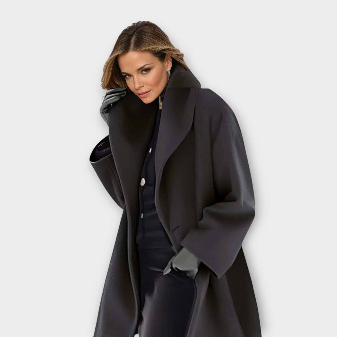 Emma™ | Cappotto di Lana Premium Antivento