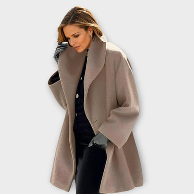 Emma™ | Cappotto di Lana Premium Antivento