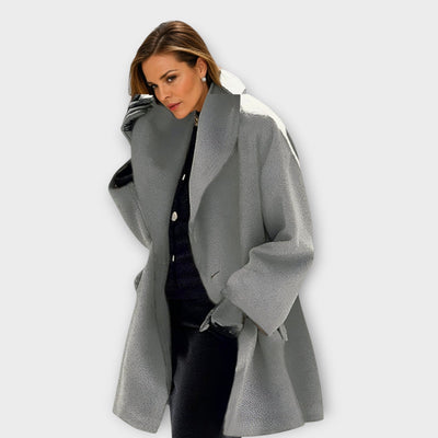 Emma™ | Cappotto di Lana Premium Antivento