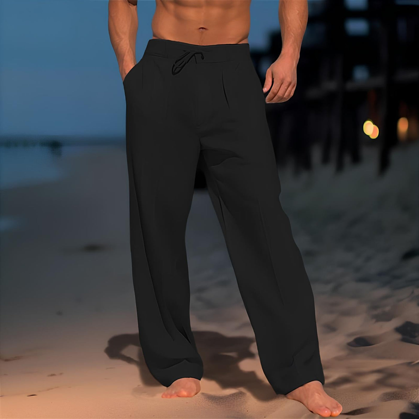 Matteo | Pantaloni leggeri in lino