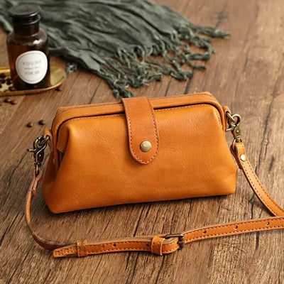 Elena™ | Borsa da Donna con Chiusura Vintage