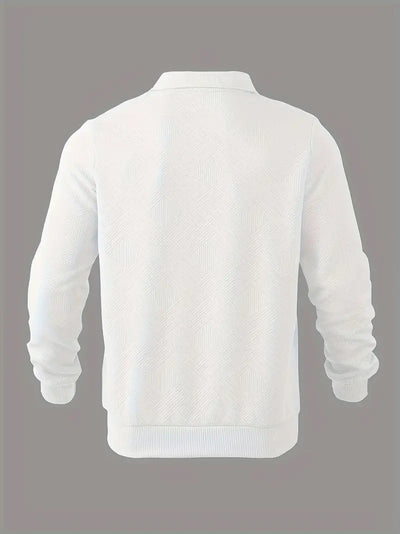 Maglione con motivo a cerniera